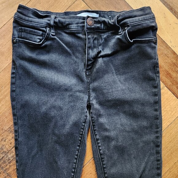 LOFT Dark Gray Legging Jeans Size 4/27 - Picture 4 of 14